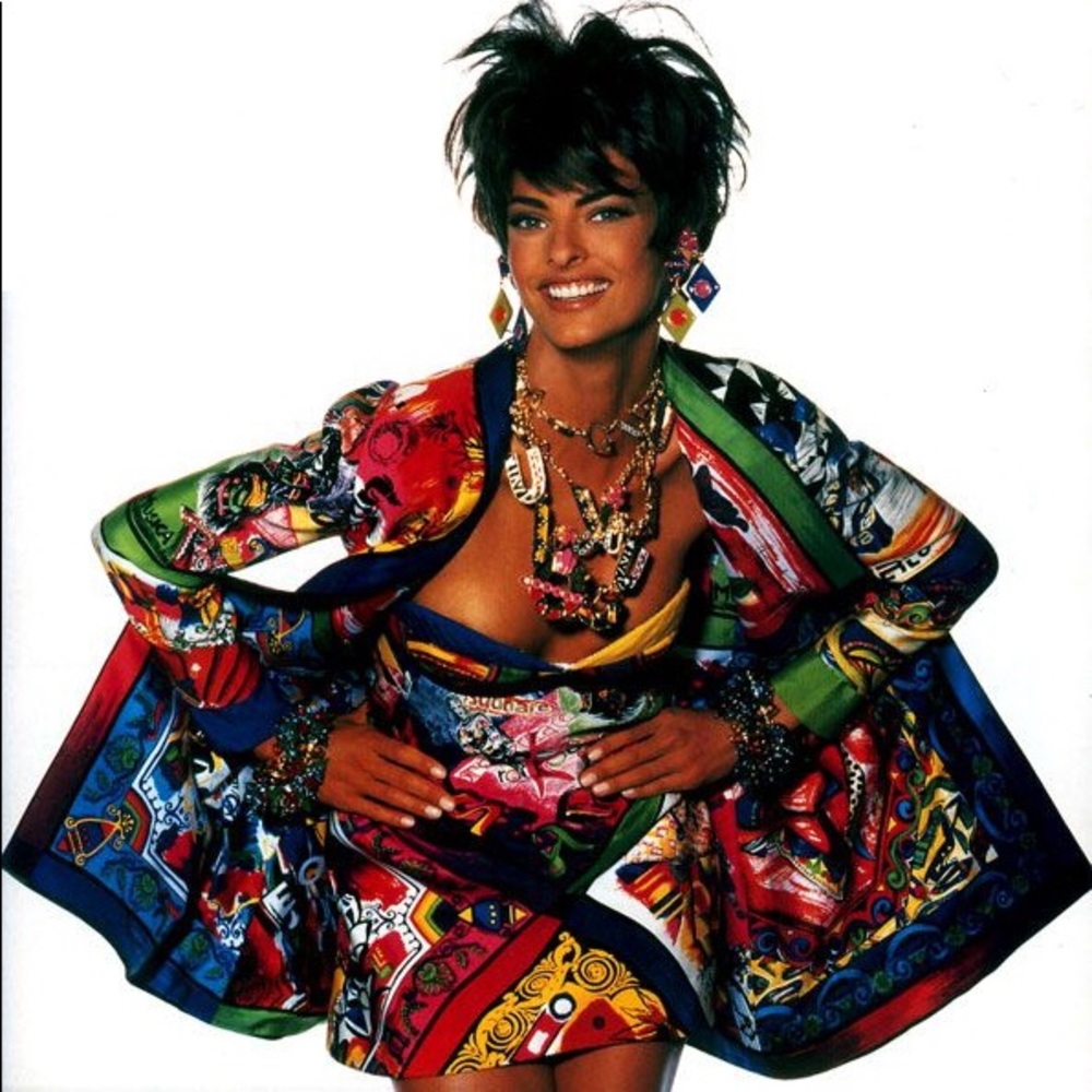 🎼 1991 Deadstock NWT Vintage Gianni Versace Music Dress - Picture 3 of 15